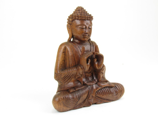 Buddha v lotosovém sedu – 25 cm