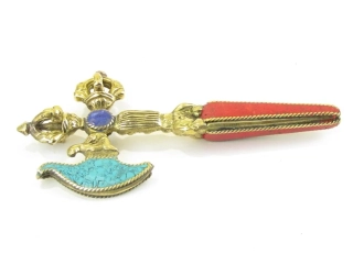 Dorje se sekyrkou – 15 cm